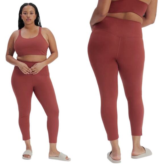 Girlfriend Collective Compressive High-Rise Athletic Lounge Leggings Size XXXL - Picture 1 of 6